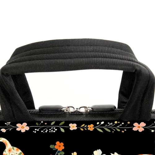 AMARY 17" Laptop Shoulder Bag Carrying Case Adjustable shoulder straps, comfortable handle, front pocket for storing mouse (Cat-2) - color: Cat-2