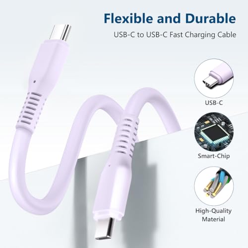 KFD 156W Car Charging Staition,140W USB C Laptop Car Charger,PD3.1&QC3.0 Fast Charging Cigarette Lighter Car USB Charger Multi Port 6.56FT Cable for MacBook/iPad/40W iPhone 17 15 Pro Max/Samsung S25