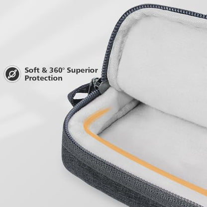 KIZUNA Laptop Bag 15.6 Inch Computer Shoulder Case Sleeve Briefcase For MacBook Air 15 M2/MacBook Pro 16 M4-M1/16″ ThinkBook 16 Gen 8/Legion Slim 5i Gen 8/16.3" XPS 16/Gaming 3i,Dark Grey - color: Dark Grey, size: 15-15.6 Inch