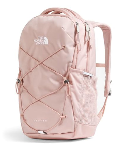 The North Face Women's Jester Everyday Laptop Backpack, Pnk Moss, One Size | Commuter Travel Bag, Laptop Sleeve, Water-Repellent - color: Pink Moss