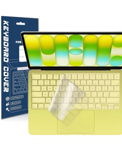Premium Ultra Thin TPU Keyboard Cover Protector for MacBook Neo 13"(2026, 256G, Non-Touch ID) US Layout Clear Keyboard Protector A18 Pro Chip