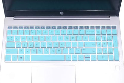 Keyboard Skin Compatible for 15.6" HP Laptop 15-fc 15-fd 15t-fd 15z-fc Series, HP Pavilion 15 15-eg/eh/er 15t-eg200/eg300 15z-eh300 Series, HP Pavilion 17z 17z-cp000 17z-ca200 17-cn 17-cp Series (Mint - color: Mint