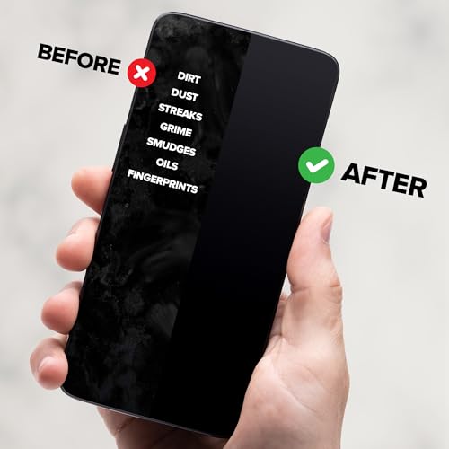 16oz Screen Cleaning Kit with Spray and Micro-Fibre Cloth Wipe (2 Pack) for Car Screens, Computer Screens, Laptops, iPads & Phones; Touchscreen Electronics Cleaner to Erase Dust or Fingerprints - size: 2 Pack