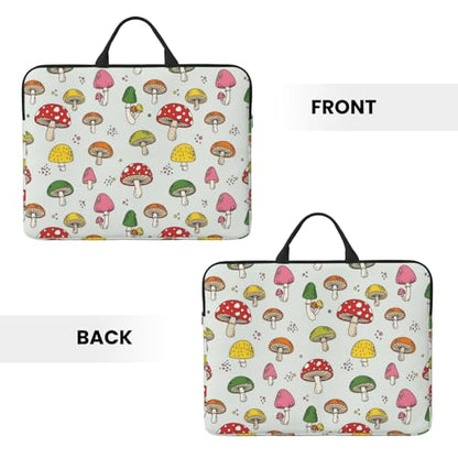 Laptop Case 14 Inch, Soft Shockproof Laptop Sleeve with Handle, Protective Bag - color: Pattern (665)