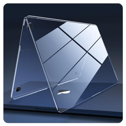 Macaset for MacBook Air 15 inch Case M5 M4 M3 M2 2026-2023 Mac Laptop Cover | Crystal Clear, Midnight Blue, Color Match, Protective Hard Shell, Ultra Thin & Lightweight, Anti Crack, Snap on Fit Plastic - color: Crystal Midnight