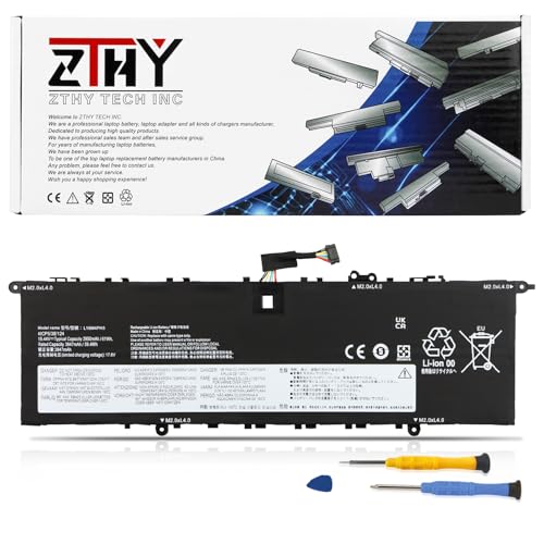 L19D4PH3 L19M4PH3 L19C4PH3 Battery Replacement for Lenovo Ideapad Yoga Slim 7 Pro-14ARH5 Pro-14ITL5 Pro-14IHU5 Pro-14ACH5 Pro-14IAP7 Series Laptop SB10Z49515 SB10Z49516 SB10Z49517 15.44V 61Wh 4-Cell - size: 11.42*3.46*0.20 inch L19M4PH3