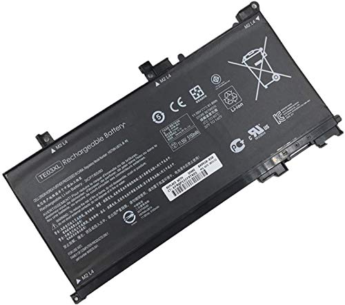 Hubei TE03XL Laptop Battery Replacement for HP Pavilion 15 Omen 15-BC000 15-BC015TX 15-AX033DX 15-AX000 Series Notebook 849910-850 HSTNN-UB7A 849570-541 849570-542 849570-543 TPN-Q173(11.55V 61.6Wh)