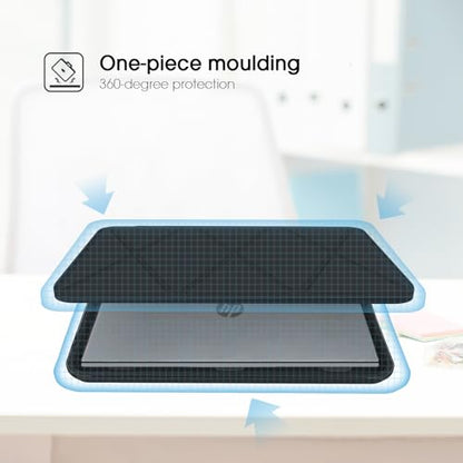 Smatree Hard Laptop Case for 14 inch HP ZBook 8 G1i/G1a | Compatible for ZBook Firefly G11/G11A, OmniBook X AI PC 14, EliteBook 8 G1iN/G1i/G1a, EliteBook 845 G11/840 G11/X Flip G1i - color: Black-for 14 inch HP ZBook 8 G1i/G1a