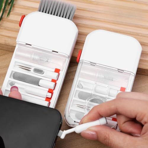 14-in-1 Portable Multi-Functional Electronic Cleaner Set for Phone Earbuds Keyboard Cleaning Brush Tools Kit