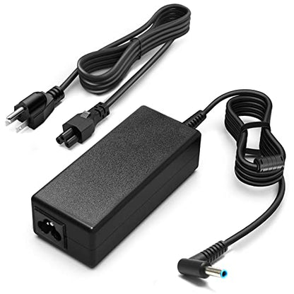 45W Adapter for HP 17 Inch Laptop Charger Power Supply Blue Tip | Lost your cord? Instantly power up your dead HP 17 laptop! Ideal for 17-ak 17-ar 17-bs 17-by 17-ca 17-cn series.