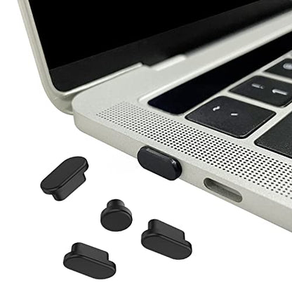 10 Pcs Dust Dirt Plugs Cover for MacBook Neo 13 inch 2026 & MacBook Pro 14" & MacBook Pro 16" & MacBook Air 13 inch & MacBook Pro 13", Silicone Dust Cups Set Port Plugs Cover