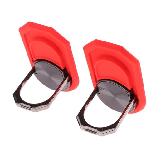 Portable Foldable Laptop Stand with Heat Dissipation Alloy Lightweight Risers for 13-17Inch Laptops Risers Accessory Foldable Laptop Cooling Stand Zinc Alloy - color: Red