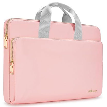 KIZUNA Laptop Sleeve Case 17 Inch Computer Carrying Handbag for LG gram 17/17.3" MSI 17/Dell G7/17 Lenovo IdeaPad 3i Gen7/17.3" HP ProBook 470/17.3" Lenovo Legion 5 / 5i,Pink - color: Pink, size: 17 Inch