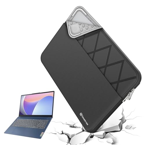 Smatree Laptop Sleeve for 13 inch Lenovo ThinkPad Z13/Z13 Gen 2 | for 13.3 inch Lenovo ThinkPad Z13 G1,Case with Pocket,Patented Shockproof Design(E402) - color: Elite-Black, size: for 13 inch ThinkPad Z13 Gen 2/1(E402)