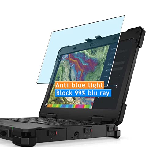 2-Pack Anti Blue Light Screen Protector, compatible with Dell Latitude 7000 7330 Rugged Extreme 13.3" laptop TPU Film Protectors Sticker [ Not Tempered Glass ]