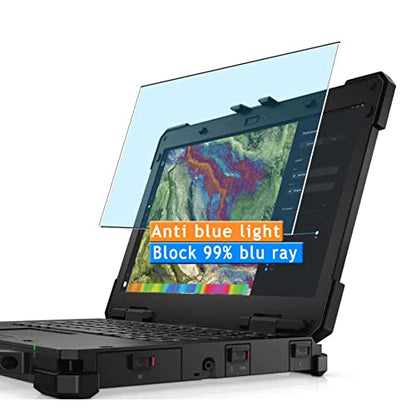 2-Pack Anti Blue Light Screen Protector, compatible with Dell Latitude 7000 7330 Rugged Extreme 13.3" laptop TPU Film Protectors Sticker [ Not Tempered Glass ]
