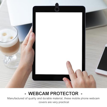Webcam Privacy Cover 5 Pack Laptop Phone Tablet Camera Cover Ultra Thin Anti-Peep Lens Shield for Webcam Protector Privacy Protection on Computer and Mobile Devices