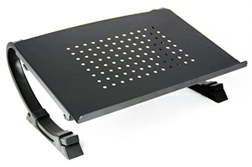 VIVO Black Fully Adjustable Curved Laptop, Notebook and Monitor Riser Stand STAND-V001N - size: Curved Stand