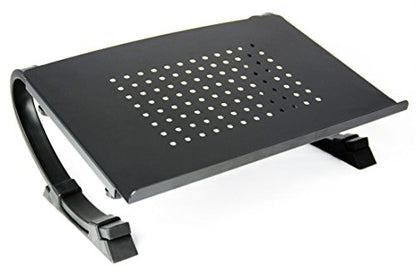 VIVO Black Fully Adjustable Curved Laptop, Notebook and Monitor Riser Stand STAND-V001N - size: Curved Stand
