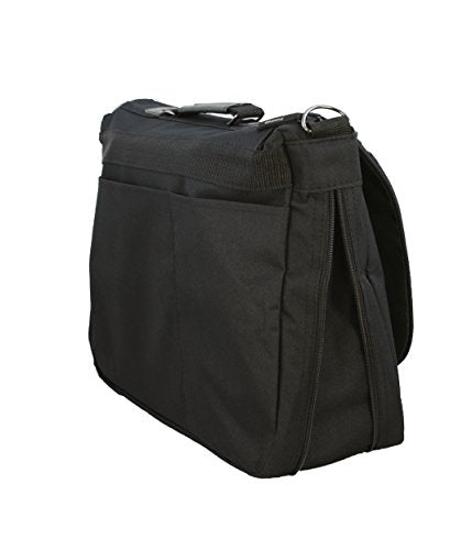 Deluxe Expandable Briefcase - color: Black