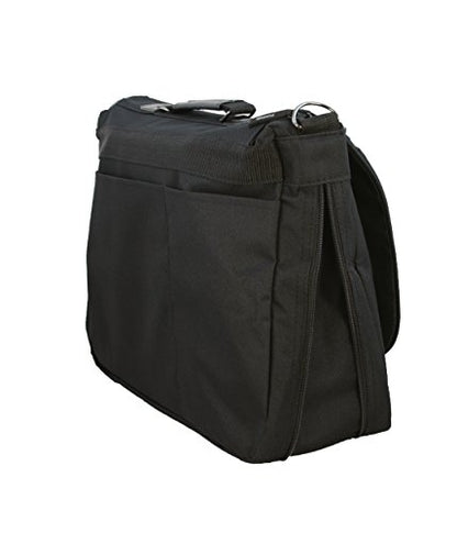Deluxe Expandable Briefcase - color: Black