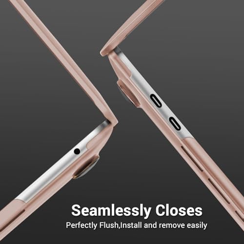 MOSISO Compatible with MacBook Pro 13 inch Case M2 M1, Beige Brown | Seamlessly Closes Crack-Resistant Hard Shell Case&Keyboard Cover M2 2026-2016 A2338 M1 A2251 A2289 A2159 A1989 A1708 A1706 - color: Beige Brown