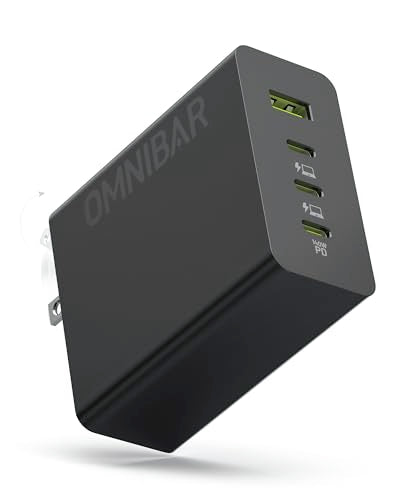 140W USB C Charger Block, 100W GaN Fast Charging Laptop Charger, 4-Port Compact USB C Wall Charger Power Adapter for MacBook Air/Pro, Dell XPS, iPad, iPhone 17/16/15, Samsung Galaxy S25/S24 - color: 140W Black