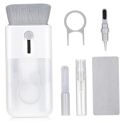 OSALADI 2sets Electronics Cleaning Tools Cleaning Brush Key Cap Buckle and Spray Bottle for Headphones Keyboards Laptops Phones and Monitors
