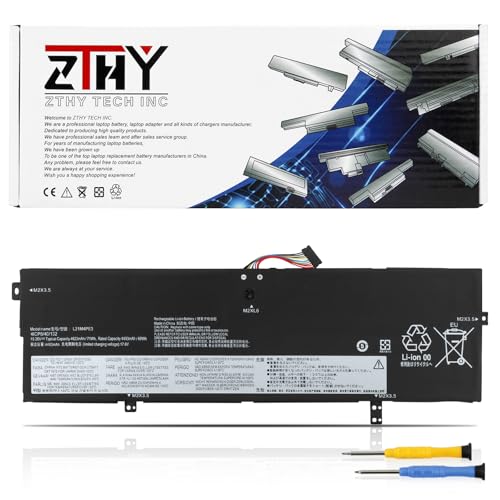 ZTHY L21M4PE3 L21B4PE2 Laptop Battery Replacement for Lenovo IdeaPad Yoga 7 16IAP7 14IAL7 14ARB7 82QG 82QF Series L21L4PE0 SB11F38368 SB11F38373 SB11F38382 5B11F38367 5B11F38372 15.36V 71Wh 4623mAh - size: 11.61*3.86*0.2 inch L21M4PE3