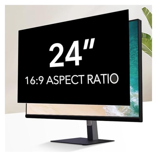 24 Inch Computer Privacy Screen Filter for 16:9 Widescreen Monitor 24in Removable Privacy Filter for 16:9 Aspect Ratio Widescreen Monitor Reusable(20inch/44.1x24.8 cm) - size: 20inch/44.1x24.8 cm