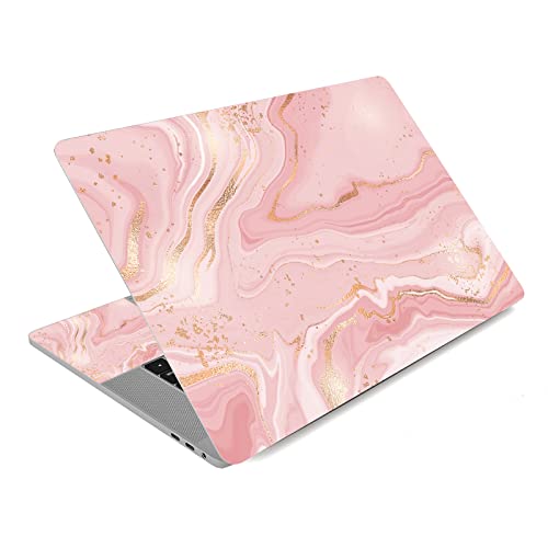12 13 13.3 14 15.4 15.6 Inches Laptop Skin Sticker Decal Universal Netbook Skin Sticker | Need to Cut,Easy to Apply, Remove and Change Styles (Pink Marble2) - color: Pink Marble2