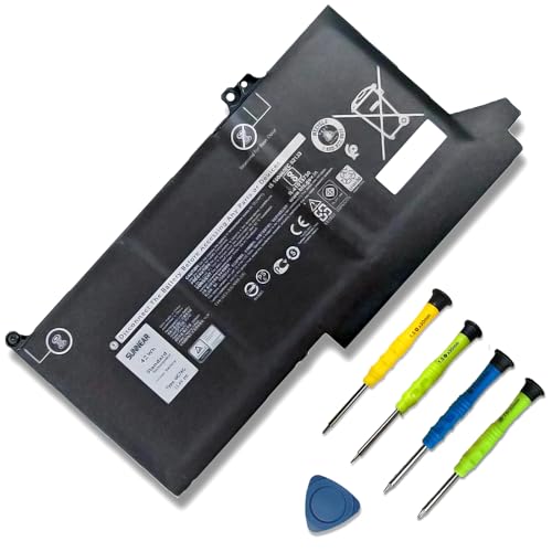0G74G 2PFPW Laptop Battery Replacement for Dell Latitude 5300 5310 7300 7400 E5300 E5310 E7300 E7400 Series OG74G 02PFPW 3KF82 8JYHH 11.4V 42Wh 3500mAh 3-Cell - size: 8.82*5.12*1.34 inches 0G74G