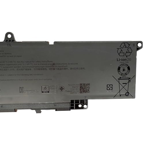 55JWC Battery 45Wh Replacement for Dell Pro 14 Plus PB14255 Series 0PH89V PH89V 11.25V