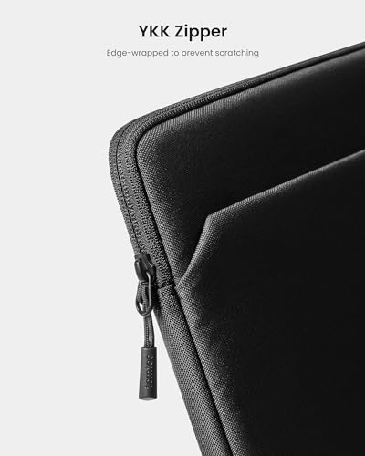 tomtoc Light-A18 Slim 15.6 Inch Portable Monitor Case with Acessories Storage, Light Protective Carrying Sleeve for Most 15.6 in Portable Monitors with Eco-Friendly Fabric