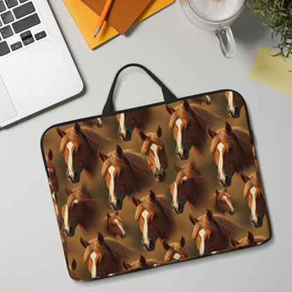 Laptop Case 14 Inch, Soft Shockproof Laptop Sleeve with Handle, Protective Bag - color: Pattern (672)