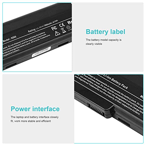 TREE.NB 9-Cell Sapre CC06 628664-001 628666-001 628668-001 Battery for HP 6360t EliteBook 8460p 8460w 8470p 8470w 8560p 8570p ProBook 6360b 6460b 6465b 6470b 6475b 6560b 6565b 6570b - size: 8.07x2.05x0.83inch 8560