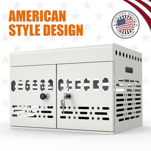12-Device Charging Cabinet -Lockable Charging Station for iPad, Chromebook,Laptop&Tablet- American Style Charging Cabinet with Cord Management Ideal for Classrooms & Offices (Grayish White) - size: 12 Tablet/Chromebook(White)