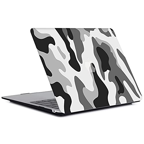 Case Compatible with MacBook Pro 13 inch 2012 2011 2010 2009 2008 Release with CD-ROM, Plastic Hard Shell Cover & Sleeve Bag & Keyboard Cover Skin for MacBook Pro 13 A1278,Camouflage - color: Camouflage, size: A1278(Pro 13 w/CD-ROM 2008-2012)