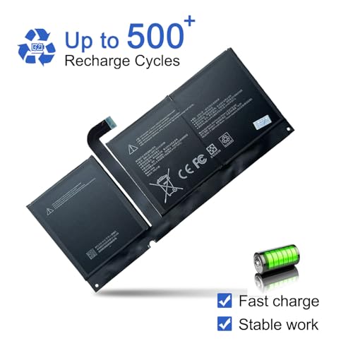 JOTACT DYNC01 96BTA016H 50.2Wh Laptop Battery Compatible with Microsoft Surface Pro 8 1983 1982 Series 96BTA015H 11.38V 4414mAh - size: 8.07*4.33*0.26 inch DYNC01