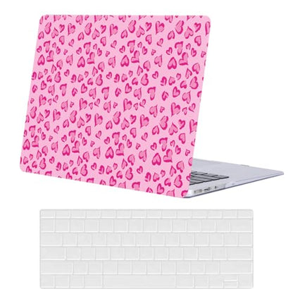 Hard Case Compatible with Old Version MacBook Pro 13 inch Case, 2012-2008 Release A1278, Pink - color: 1600 Pink, size: A1278(Pro 13" w/CD-ROM 2008-2012)