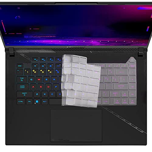 Keyboard Cover Skin for 2025 2024 16" ASUS ROG Strix G16 G615 G614 G615JMR G615LR G615LW G614JI G614JIR & ROG Strix Scar 16 G635 G634 G635LW G635LX G634JZR G634JYR Series-TPU