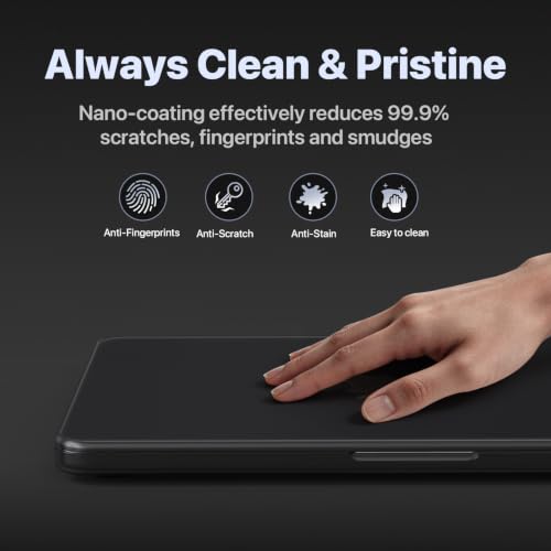 Soonjet for MacBook Pro 16 inch Case M5 M4 M3 M2 M1 2026-2021 Laptop Cover | 100% Color Match, Space Black Clear Matte, Anti Scratch & Fingerprint & Crack, Protective Hard Shell, Ultra Thin, Snap on Fit - color: Space Black Clear