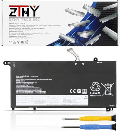 L19C3PDA L19M3PDA Laptop Battery for Lenovo ThinkBook 14 15 (G2, G3, G4) | G2 ITL, ARE, G3 ACL, ITL, G4 ABA Series L19D3PDA L19L3PDA SB10Z21208 SB10Z21203 5B10Z21197 5B10Z21210 5B10Z21202 11.52V 45Wh - size: 7.0*3.03*0.23inch L19M3PDA