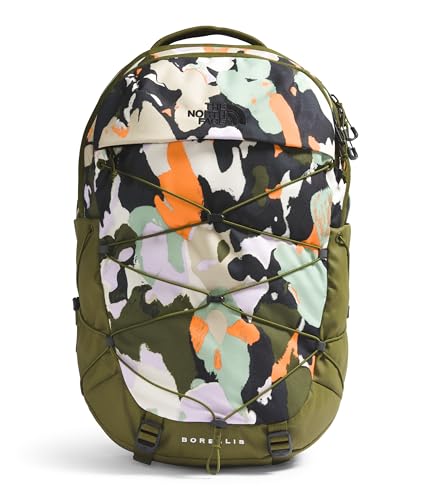 The North Face Women's Borealis Commuter Laptop Backpack, Forest Olive Grounded Floral Print/Forest Olive, One Size - color: Forest Olive Grounded Floral Print/Forest Olive