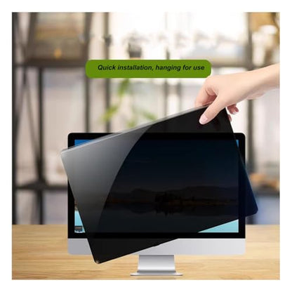 2 Pack Hanging Privacy Screen for Laptop 16 inch, Blocking Blue Light Glare Anti-Scratch Anti Spy Security Laptop Privacy Screen Shield, 16 in 16:9 Aspect Ratio (14.09 inch X 9.25 inch)