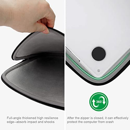 ARVOK Laptop Sleeve Water Resistant Computer Case Carrying Bag/Pouch Cover for MacBook/HP/Dell/Lenovo/Asus/Acer/Samsung