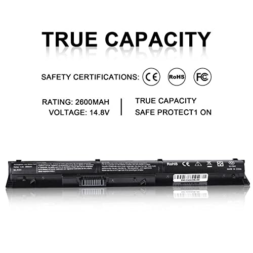 TSKYBEAR RI04 RI06XL Notebook Battery Compatible with HP ProBook 450 455 470 G3 Envy 15-Q001TX Laptop Series Fit P/N Spare 805294-001 811063-421 805047-851 P3G15AA HSTNN-DB7B HSTNN-PB6Q - size: RI04