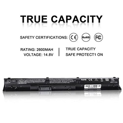 TSKYBEAR RI04 RI06XL Notebook Battery Compatible with HP ProBook 450 455 470 G3 Envy 15-Q001TX Laptop Series Fit P/N Spare 805294-001 811063-421 805047-851 P3G15AA HSTNN-DB7B HSTNN-PB6Q - size: RI04