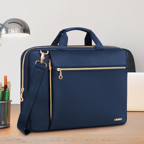 Laptop Bag Case for Women Men Messenger Briefcase Bag, 14 Inch | Compatible with HP Chromebook OmniBook Envy/14 MacBook Pro M5 M4/Dell Pro Inspiron XPS/Lenovo Yoga/Acer/ASUS, Blue - color: Blue, size: 14 inch