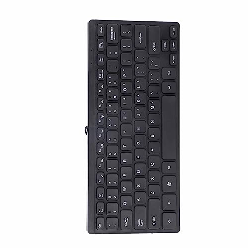 KIMISS K1000 Portable Mini Keyboard, USB Wired & Multimedia Kaypad, Compact LapAccessories, Computer Parts